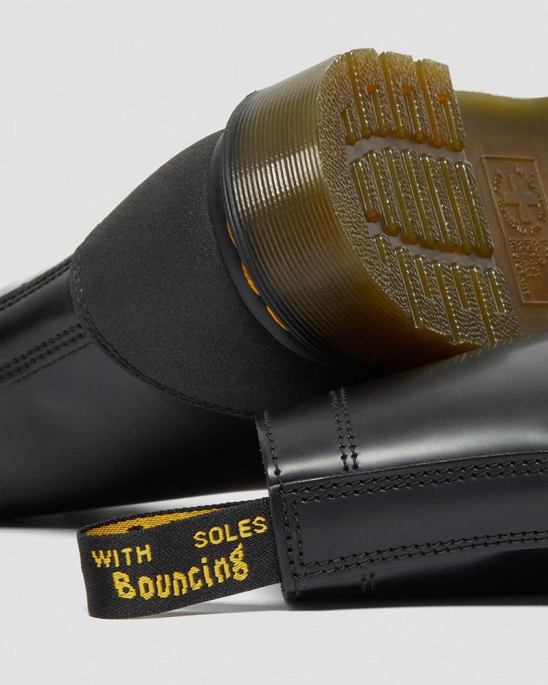 Dr Martens 1460 Guard Panel Lær Snørestøvletter Herre Svarte | Norge 295RVD